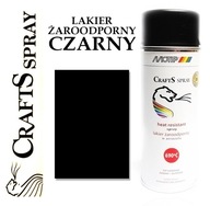 CAFTS - ČIERNY žiaruvzdorný lak (400 ml)