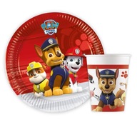 Narodeninová súprava Paw Patrol, taniere, poháre