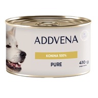 Addvena Moist PURE Horse 100% mokré krmivo pre psov 410g