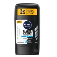 Men Black&White Invisible Fresh tyčinkový antiperspirant 50 ml