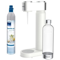 Sýtič na perlivú vodu Philips white + inox