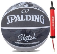 SPALDING BASKETBAL NA TRÉNING KOŠÍK NA DARČEK, veľkosť 7 + PUMPA