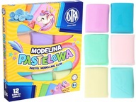 ASTRA MODELINA Pastel 12 farieb do školy