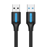 USB 3.0 Vention CONBH kábel 2m čierny PVC