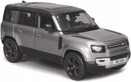 Land Rover Defender 2022 strieborný 1:24 BBURAGO