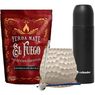 Yerba Mate El Fuego Energy Set 500g Yerbomos