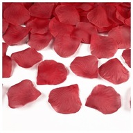 Okvetné lístky červených ruží na valentínsku dekoráciu 100 ks