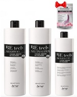 BE TECH Liquid + Fixer na trvalú + Čistiaci šampón