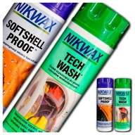 NIKWAX SOFTSHELL PROOF + TECH WASH IMPREGNANT