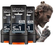 Intenzívny pánsky sprchový gél LOREAL 3 kusy