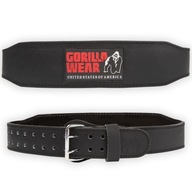 Pánsky kožený kulturistický opasok GORILLA WEAR