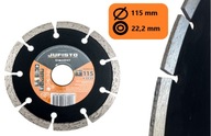 DIAMANTOVÝ DISK NA BETÓN 115x22,2mm SEGMENTOVANÝ