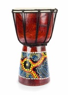 BUBEN, DJEMBE Maľované VÝŠKA. 30 cm