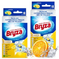 Bryza Lanza KVAPALINA NA ČISTENIE PRÁČKY Citrón CITRÓN 500 ml 2 čistiace prostriedky