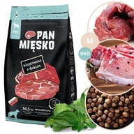 PAN MEAT Krmivo pre psov BRAVČOVÉ s KANCOM so ZELENINOU Stredné plemená 9kg