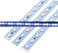 LED PÁS 5630 TUHÝ BIELA ​​MODRÁ 2:1 -72 LED