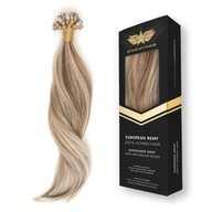 KERATIN keratínové pramene 40 - 45 cm 0,7g (balenie 25 kusov) EURO pramene