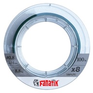 Fanatik Super Jig PEx8 100m 0,14 Zelen