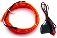 RED LED FIBER 24V AMBIENT TIR BUS 2m