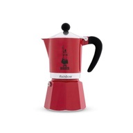 Kávovar Bialetti Rainbow 1T, červený