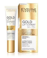 EVELINE COSMETICS GOLD LIFT EXPERT Luxusný zlatý krém 70+ 15 ml