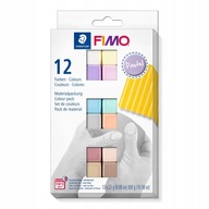 Set FIMO soft Pastel 12 farieb 12x25g