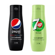 SodaStream sirup sýtená voda 7Up ZDARMA+Pepsi Max