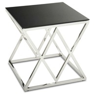 Konferenčný stolík Timantti Silver Black 55 cm
