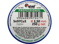 Medený spájkovací cín 2,5mm 250g SN97Cu3 0,25kg