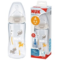 NUK ANTIKOLICKÁ FĽAŠA SO SNÍMAČOM 300ml 0m+