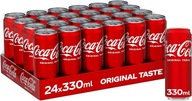 Coca-Cola Original 24x 330ml plechovka sýteného nápoja