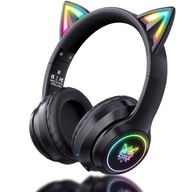 ONIKUMA B90 ​​​​CAT EARS BEZDRÔTOVÉ HERNÉ SLÚCHADLÁ NA EAR BT 5.0 RGB