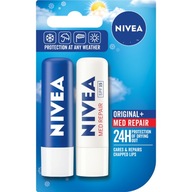 NIVEA Rúž DUO ORIGINAL+MED REPAIR P1