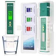 ELEKTRONICKÝ pH METER TESTER VODNÉ PUFERY AUTOMATICKÁ KALIBRÁCIA