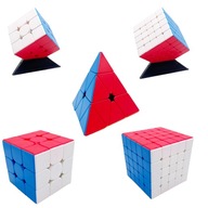 SET Kocka 3x3 5x5 Pyramída ORIGINÁL SKLO