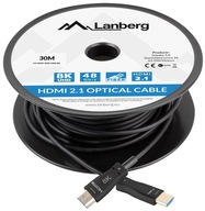 Lanberg v2.1 Prémiový optický 8K UHD 30m HDMI kábel