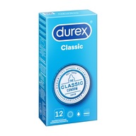 Durex Classic vlhčené kondómy 12 kusov