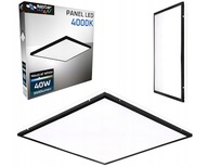 LED Panel BLACK 60x60 40W 4000K Stropné svietidlo