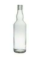 10x 500ml sklenená fľaša na BIMBER VODKU, uzávery