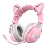 ONIKUMA B20 CAT EARS BEZDRÔTOVÉ HERNÉ SLÚCHADLÁ NA EAR BT 5.0 RGB