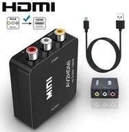 Adaptér Konvertor obrazu CHINCH RCA - HDMI AV2HDMI