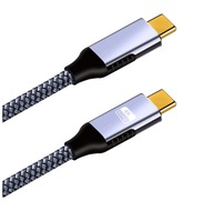 Kábel USB-C na USBC Thunderbolt 3 4 100 W 4K 60 Hz AV kábel 2 m pre Macbook Pro Air