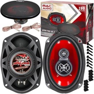 VÝKONNÉ AUTO REPRODUKTORY MAC AUDIO OVÁLNE ELIPSY 280W 6X9