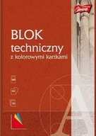 A4/10K farebný technický blok (10 ks)