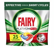 PLATINUM FAIRY kapsule do umývačky riadu 25 ks