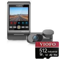 VIOFO A229 PLUS 2CH HDR WIFI videorekordér SONY STARVIS 2 +512GB