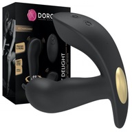 Motýlí vibrátor Dorcel na diaľkové ovládanie, USB Black