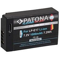 Batéria PATONA Platinum Canon LP-E17 s USB-C