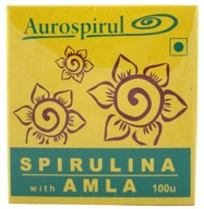 Aurospirul Spirulina s Amla 100 kapsúl. Odkysľuje