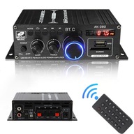 PRIJÍMAČ DIGITÁLNY STEREO BLUETOOTH ZOSILŇOVAČ 12V USB SD FM PREHRÁVAČ